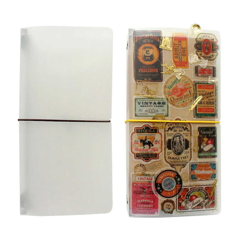 Vintage Leather Journal Notebook - Блокнот для путешественников с вкладышами, книга