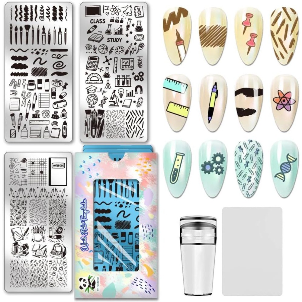 Stationery Books - 3 шт. канцелярских принадлежностей: пластины для