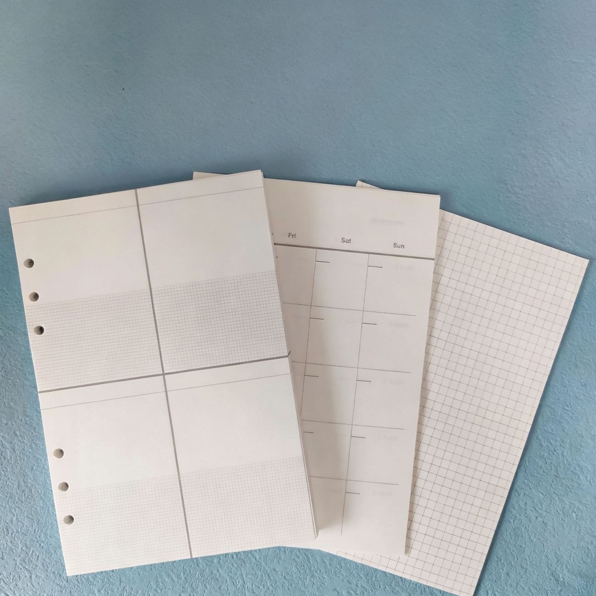 A5 Spiral Dotted Grid Notebook - Блокнот A5 A6 A7 с черными