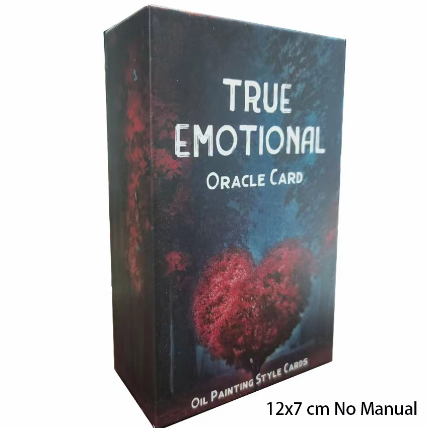 Tarot Deck With Guidebook - Карточные игры True Emotional Oracle 12x7