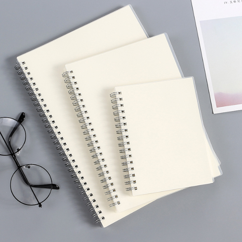 A5 Spiral Dotted Grid Notebook - A5 A6 B5 Спиральная книга на