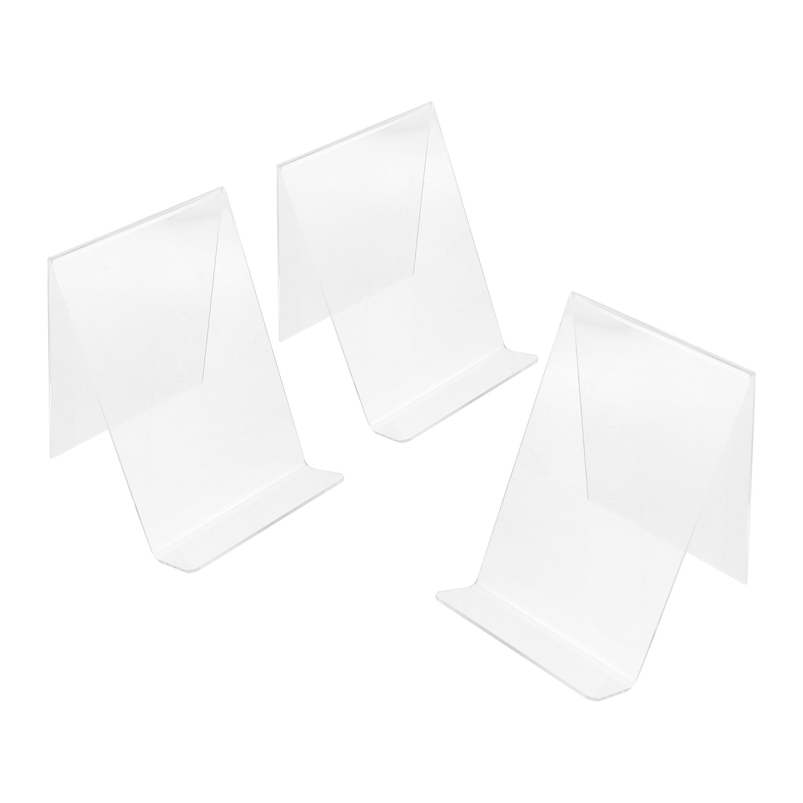 Clear Acrylic Book Stand Holder - 3 шт. прозрачных акриловых подставок-держателей для