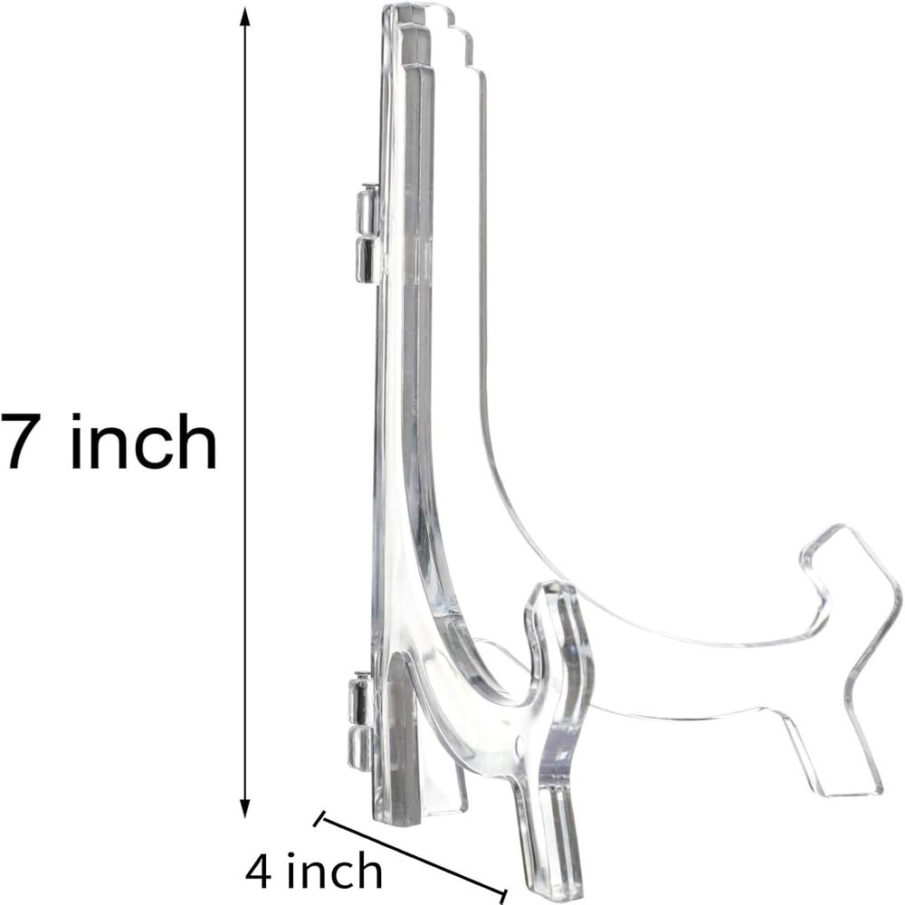Набор из 6 прозрачных акриловы – обзор и цена Clear Acrylic Book Stand Holder