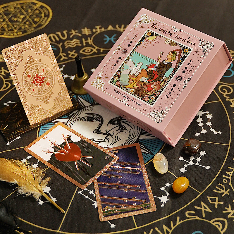 Классические карты Таро 12*7 с – обзор и цена Tarot Deck With Guidebook