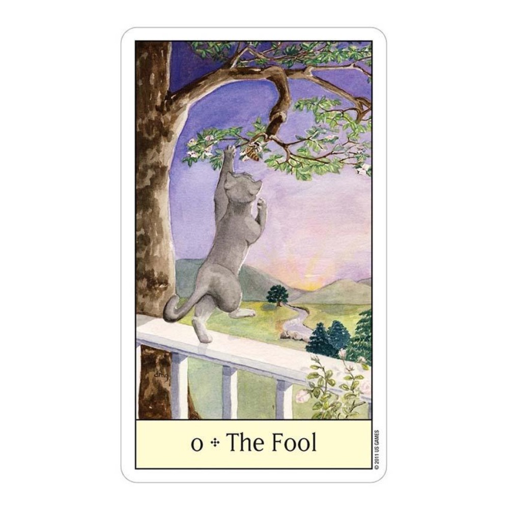 Кошачий глаз Tarot 12x7 см кар – обзор и цена Tarot Deck With Guidebook