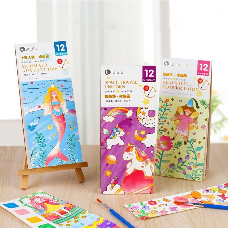 Bview Art Magic Water-Activate – обзор и цена Reusable Water Magic Coloring Book
