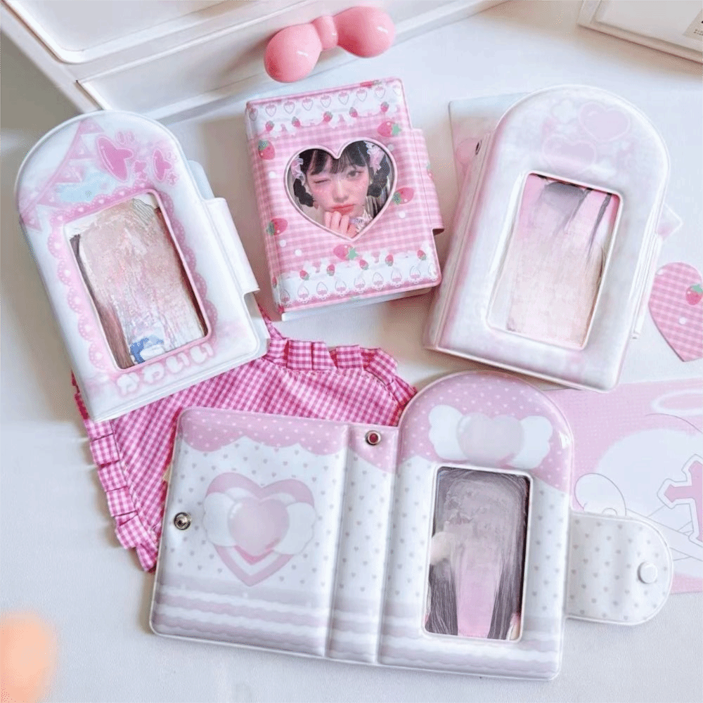 Милый фотоальбом для карточек  – обзор и цена Kpop Photo Card Binder 3 Inch