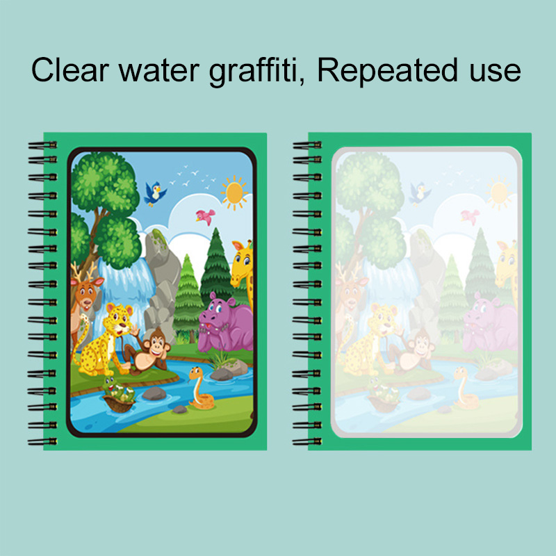 Волшебная водная раскраска с р – обзор и цена Reusable Water Magic Coloring Book