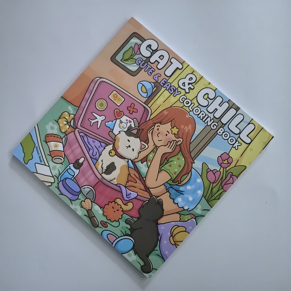 Симпатичная книжка-раскраска с – обзор и цена Adult Coloring Book Stress Relief