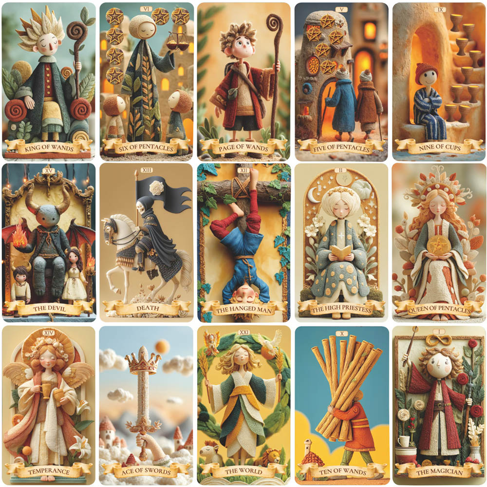 78 карт Таро, карта Таро 13x8  – обзор и цена Tarot Deck With Guidebook