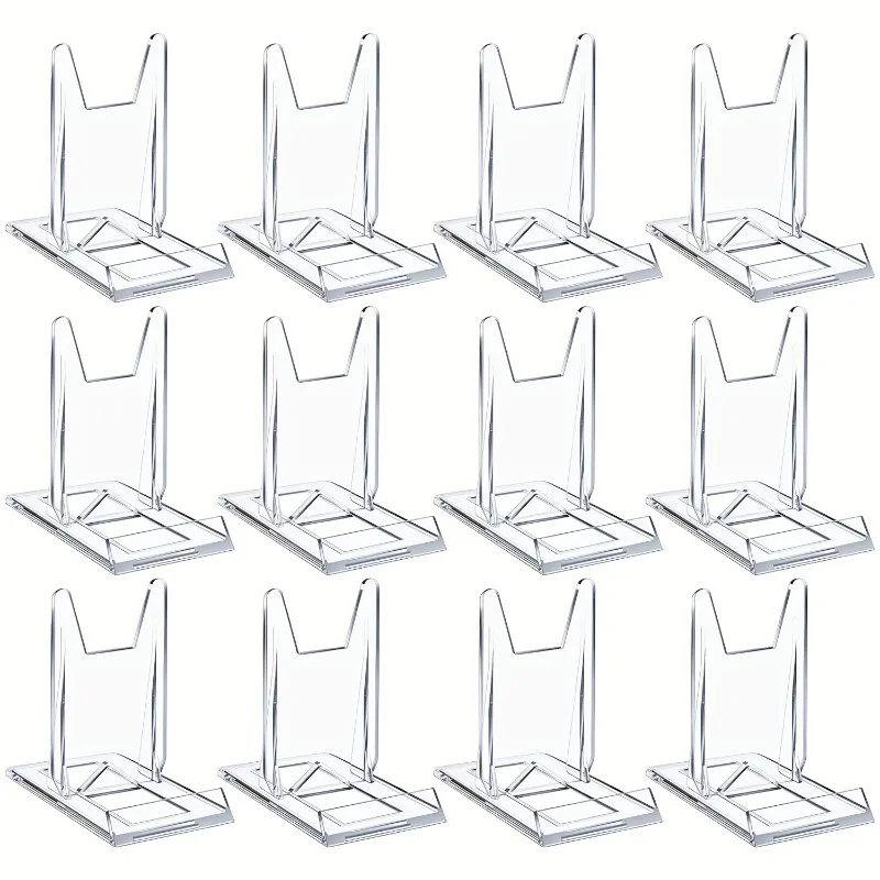 5/12 шт. прозрачных акриловых  – обзор и цена Clear Acrylic Book Stand Holder