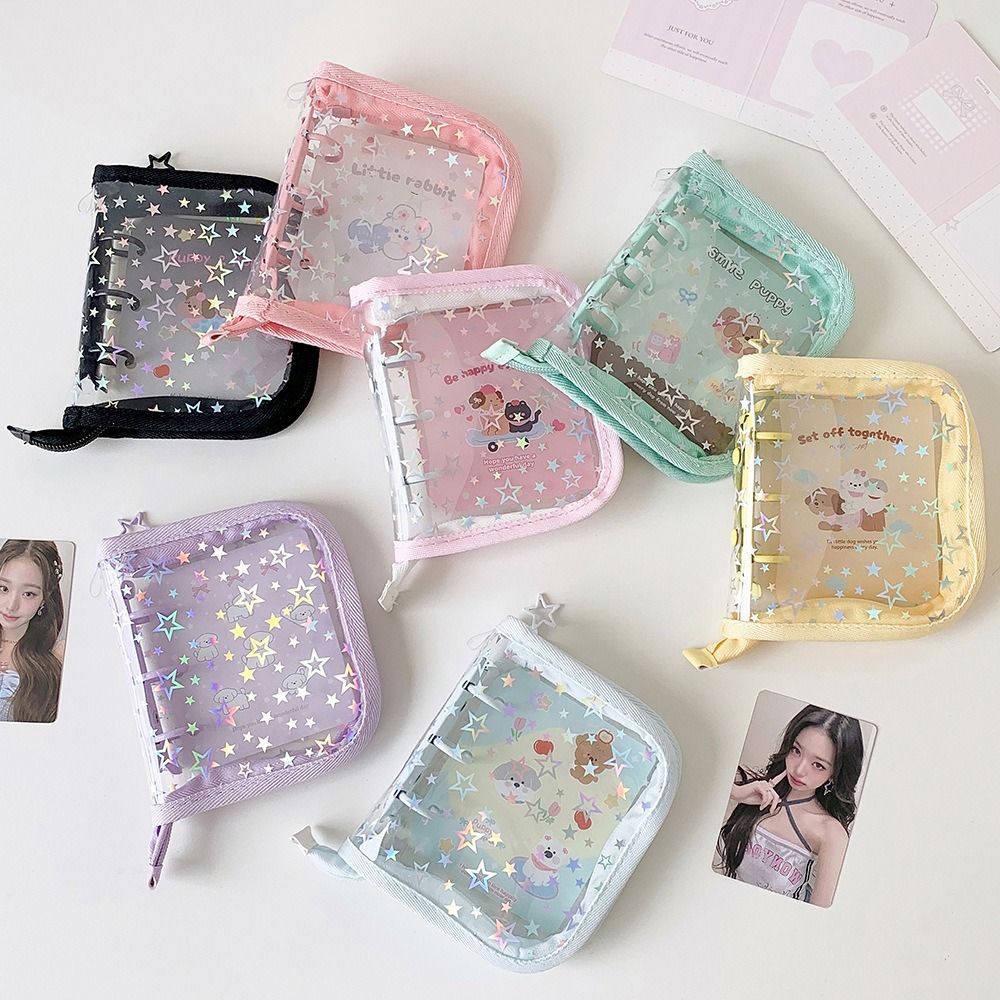 1 шт. Портативный ПВХ-альбом д – обзор и цена Kpop Photo Card Binder 3 Inch