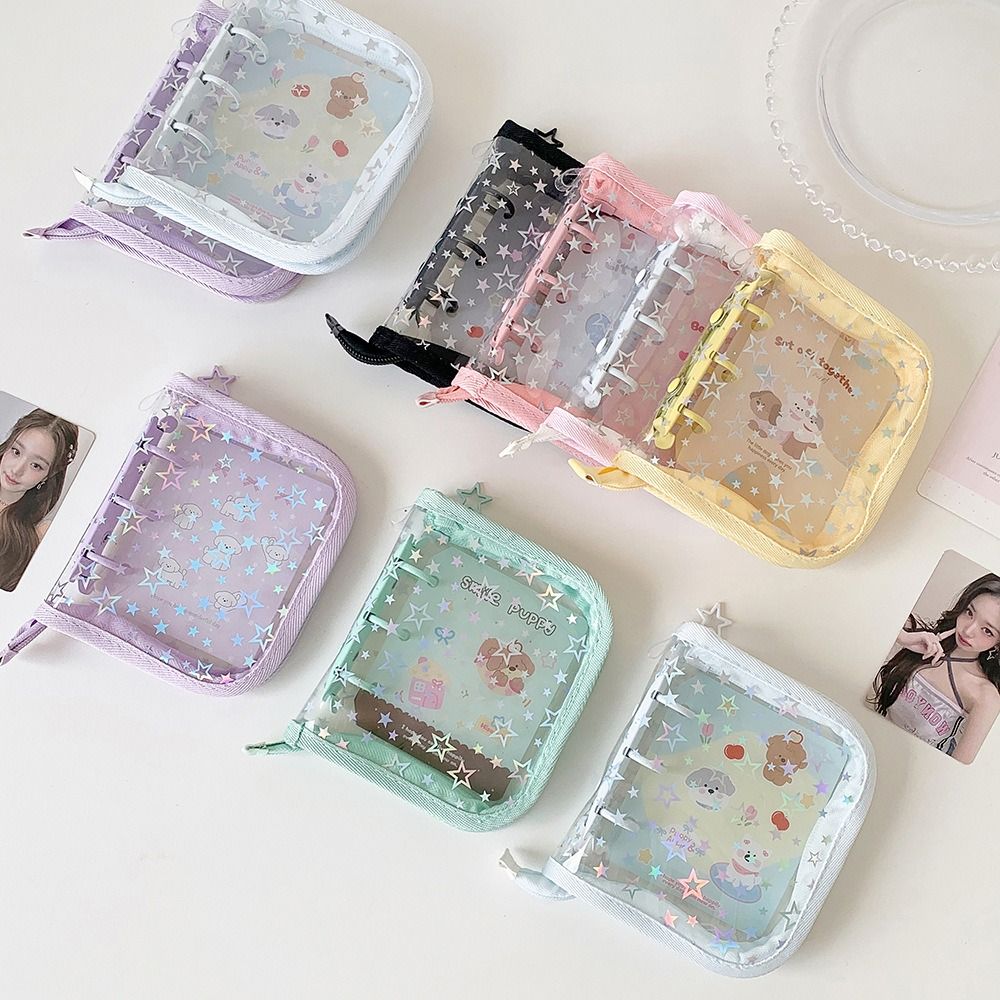 1 шт. Портативный ПВХ-альбом д – обзор и цена Kpop Photo Card Binder 3 Inch