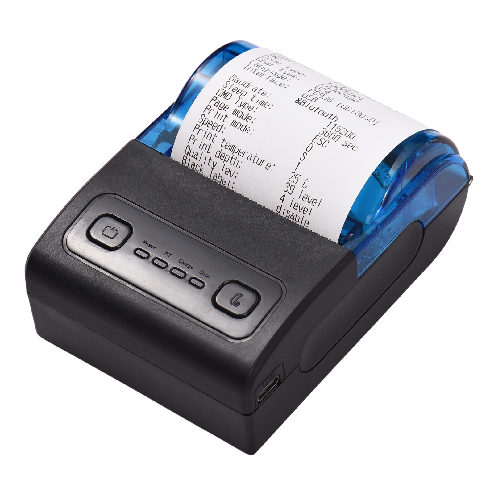 Портативный мини-термопринтер  – обзор и цена Mini Pocket Thermal Printer Paper Roll