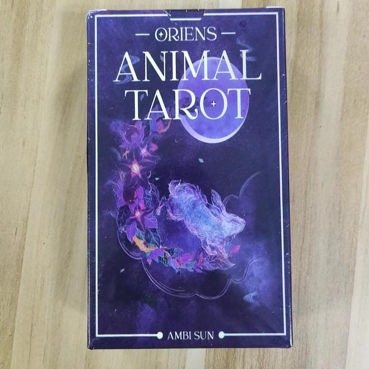 12x7 см Орианские животные Тар – обзор и цена Tarot Deck With Guidebook