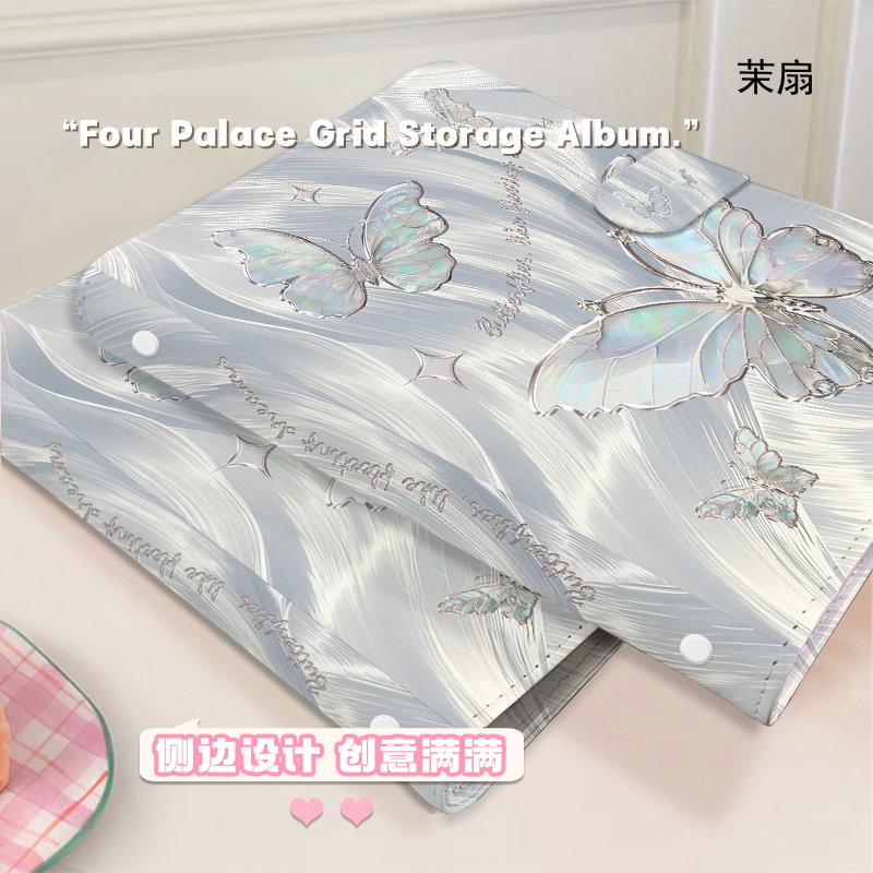 Серебряная переплета для карт  – обзор и цена Kpop Photo Card Binder 3 Inch