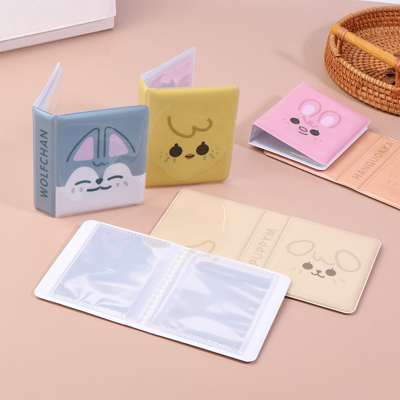 3-дюймовый альбом с мультяшным – обзор и цена Kpop Photo Card Binder 3 Inch