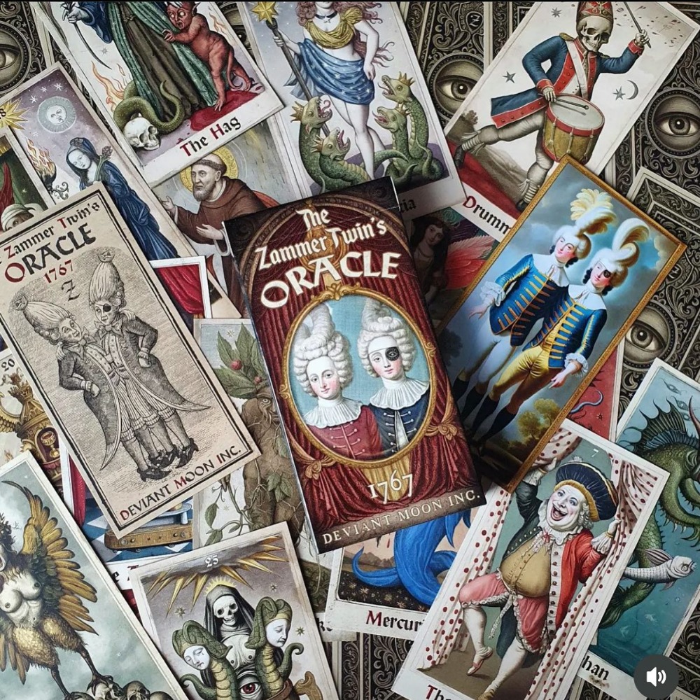 6*12 см Карты Zammer Twins 1st – обзор и цена Tarot Deck With Guidebook