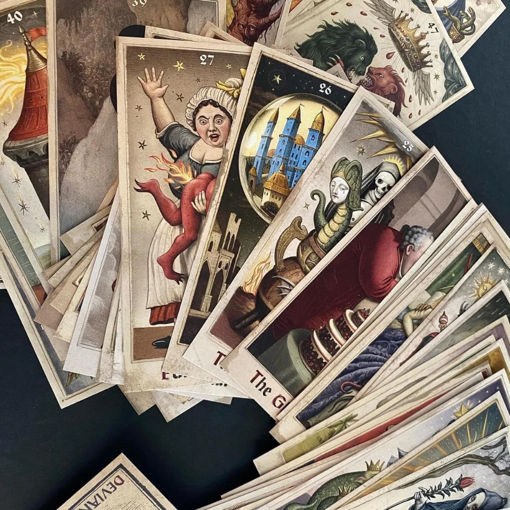 6*12 см Карты Zammer Twins 1st – обзор и цена Tarot Deck With Guidebook
