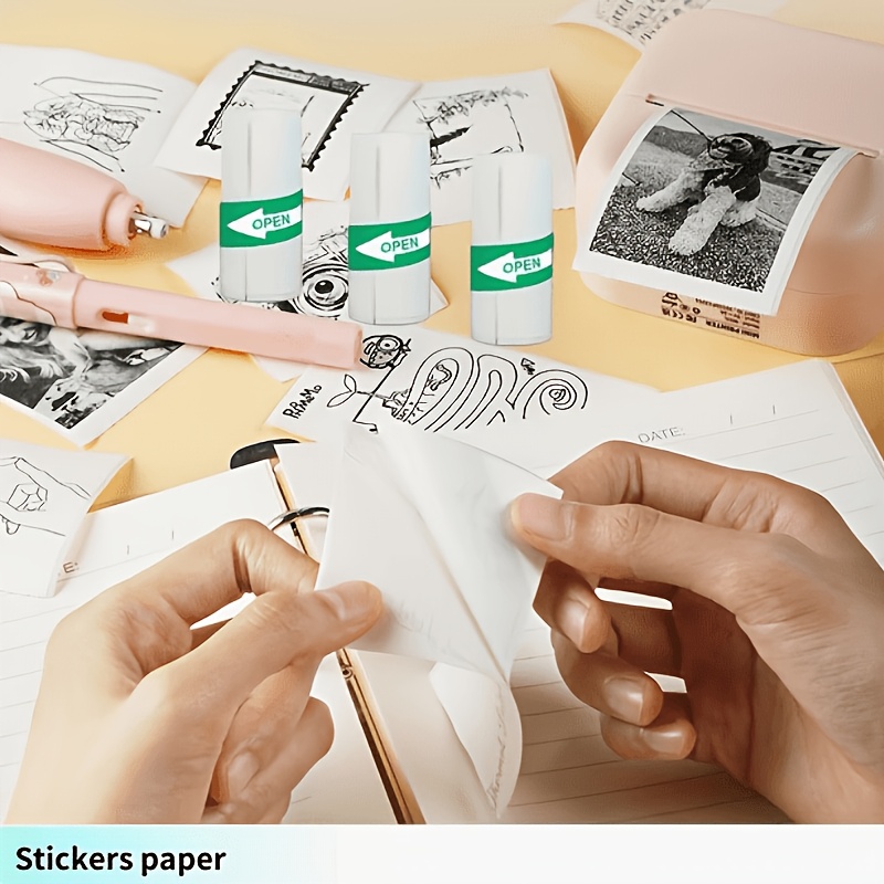 13 рулонов мини-термобумаги 57 – обзор и цена Mini Pocket Thermal Printer Paper Roll