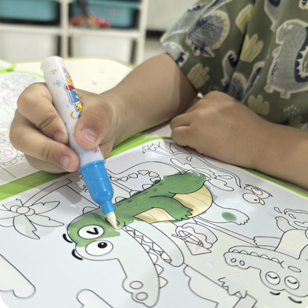 Складная книга для рисования в – обзор и цена Reusable Water Magic Coloring Book