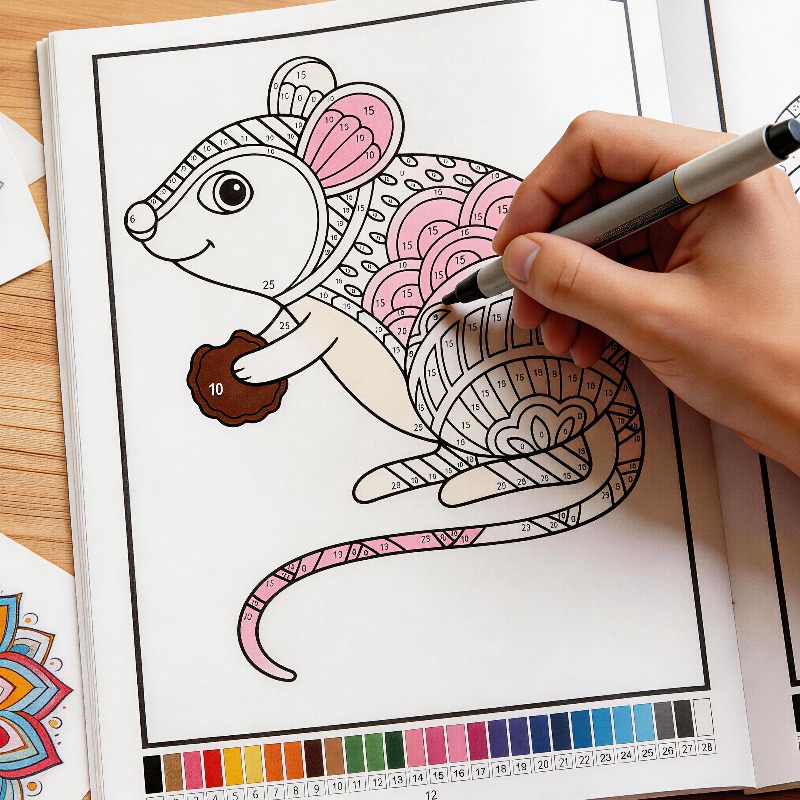 Книга-раскраска для взрослых с – обзор и цена Adult Coloring Book Stress Relief