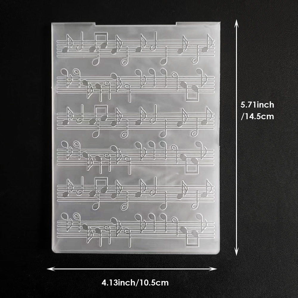 2D/Трафареты для тиснения в ви – обзор и цена Blank Sheet Music Notebook